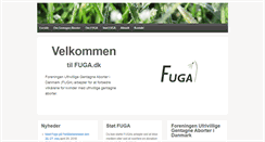 Desktop Screenshot of fuga.dk