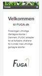 Mobile Screenshot of fuga.dk